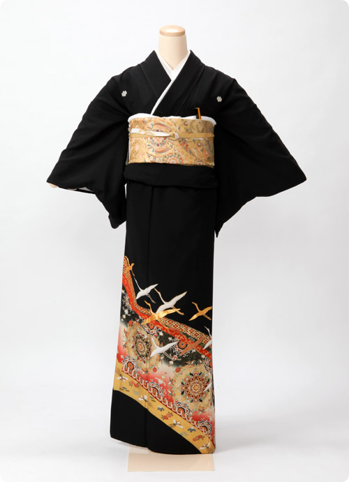 山本寛斎　鶴　華紋　（M）