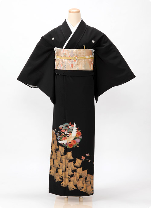 花鶴に几帳づくし（M）｜結婚式・入学式・七五三 フォーマル着物