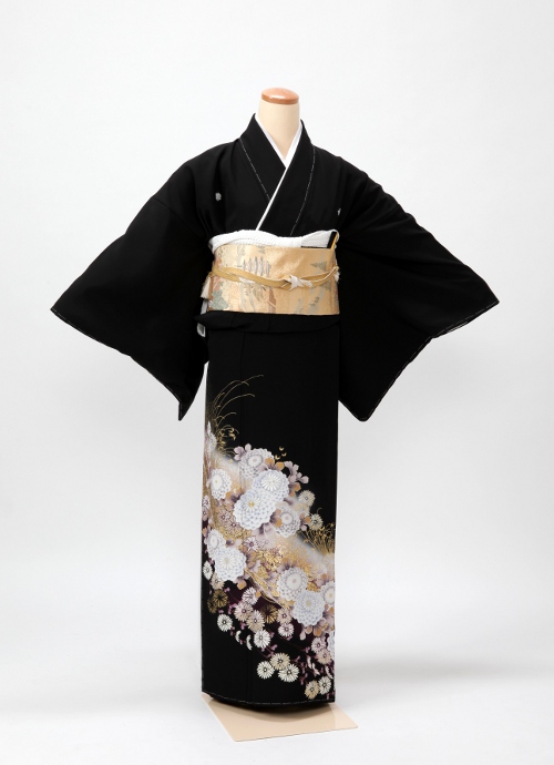 菊尽くしに金箔（Ⅼ）