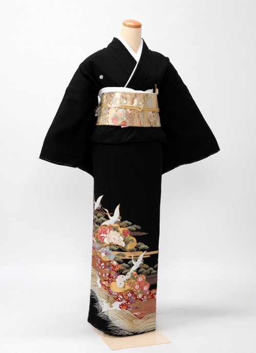 宝尽くし　松竹梅に鶴（LL）